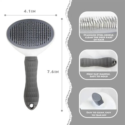 Self-cleaning Pet Hair Comb