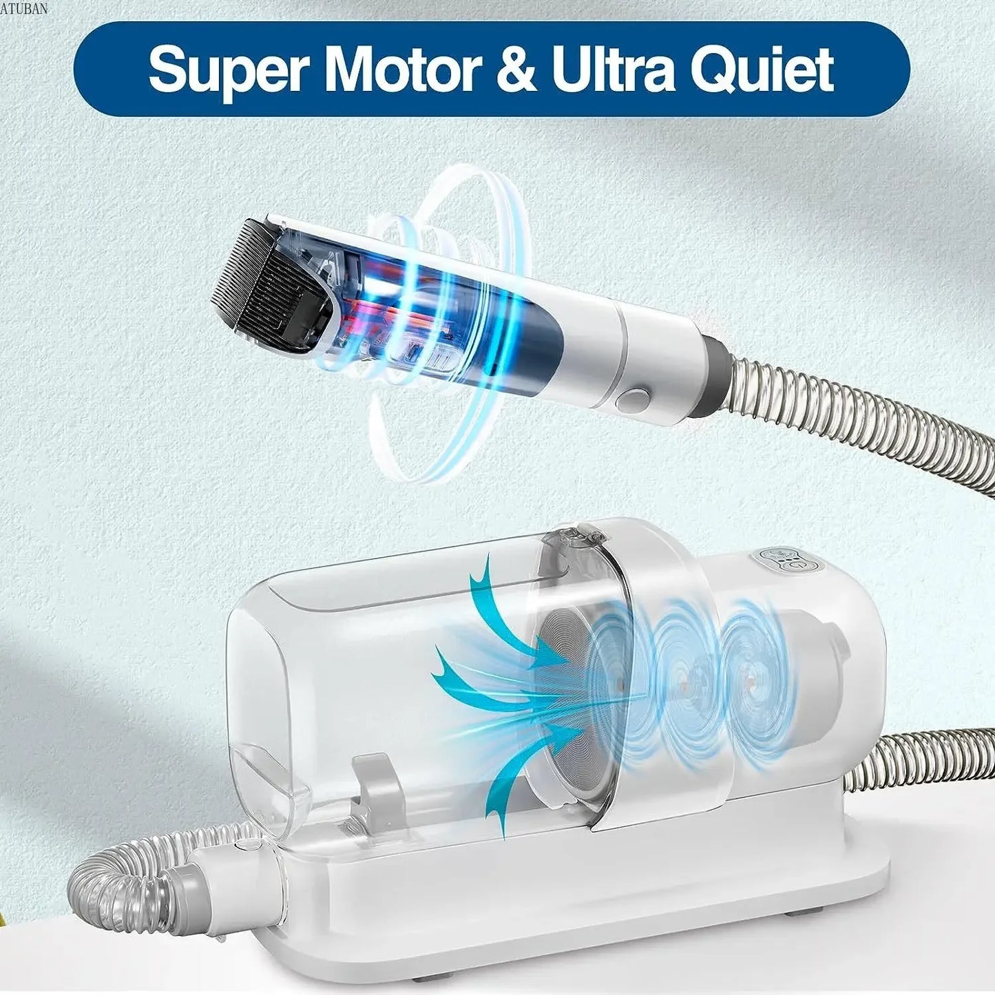 Vacuum & Pet Grooming Kit