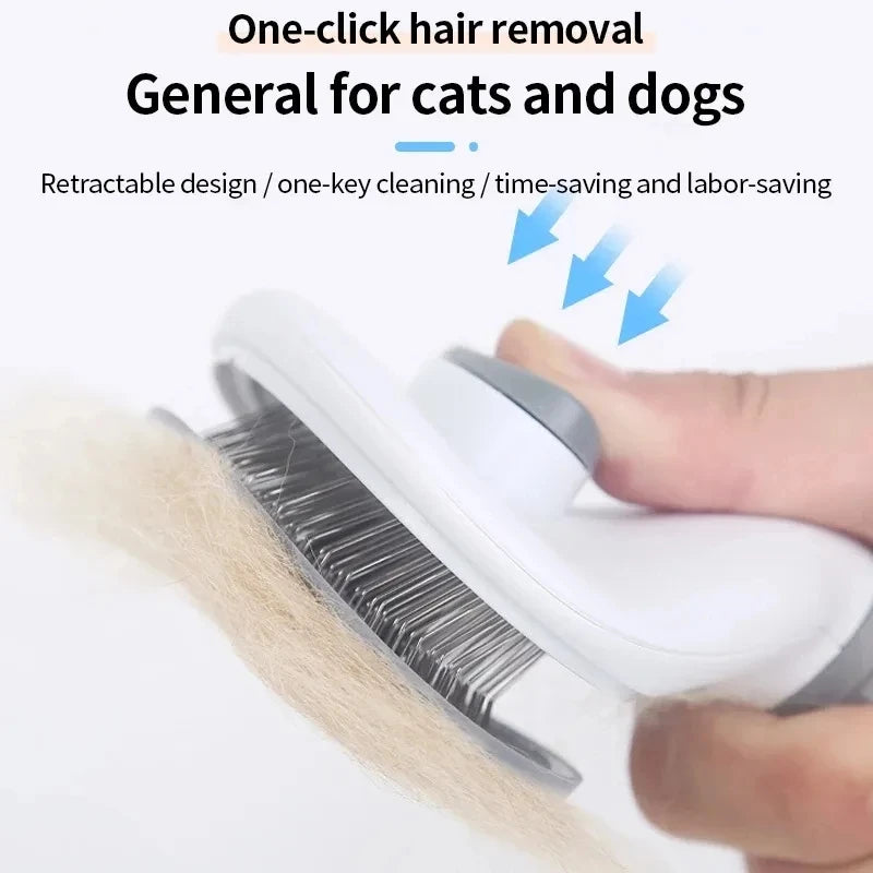 Self-cleaning Pet Hair Comb